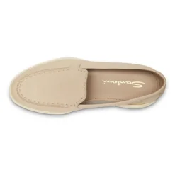Mocassin en cuir foulonné