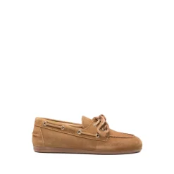 Mocassins bateau en daim brossé