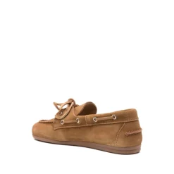 Mocassins bateau en daim brossé