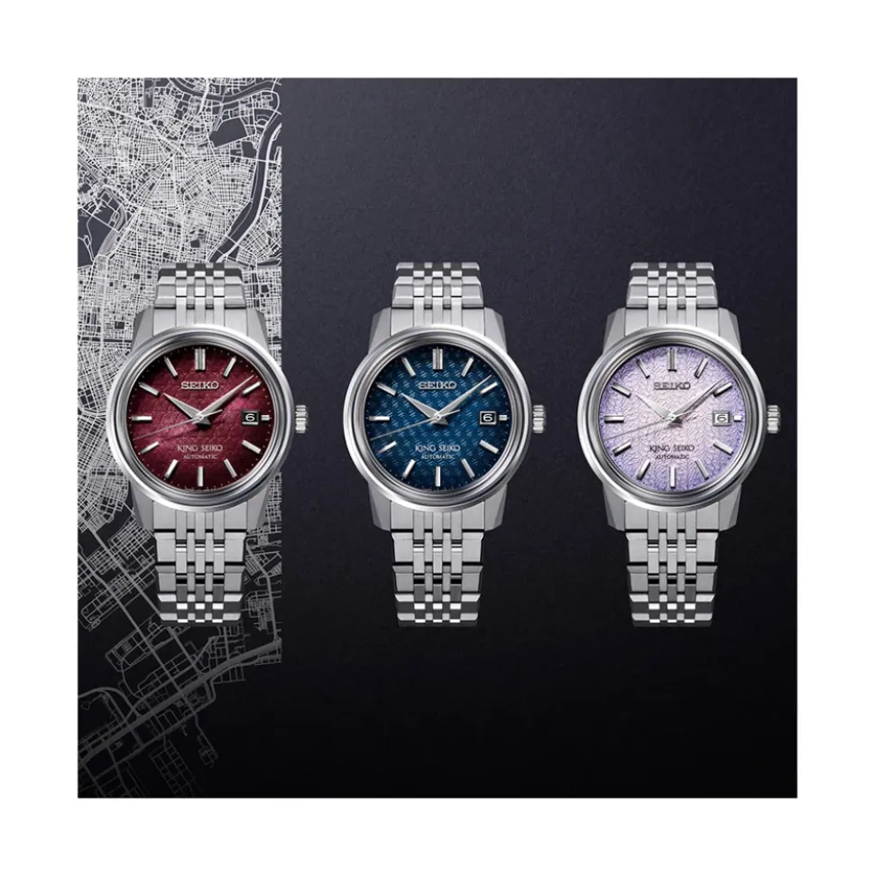 Montre KING SEIKO Automatique 3 aiguilles date