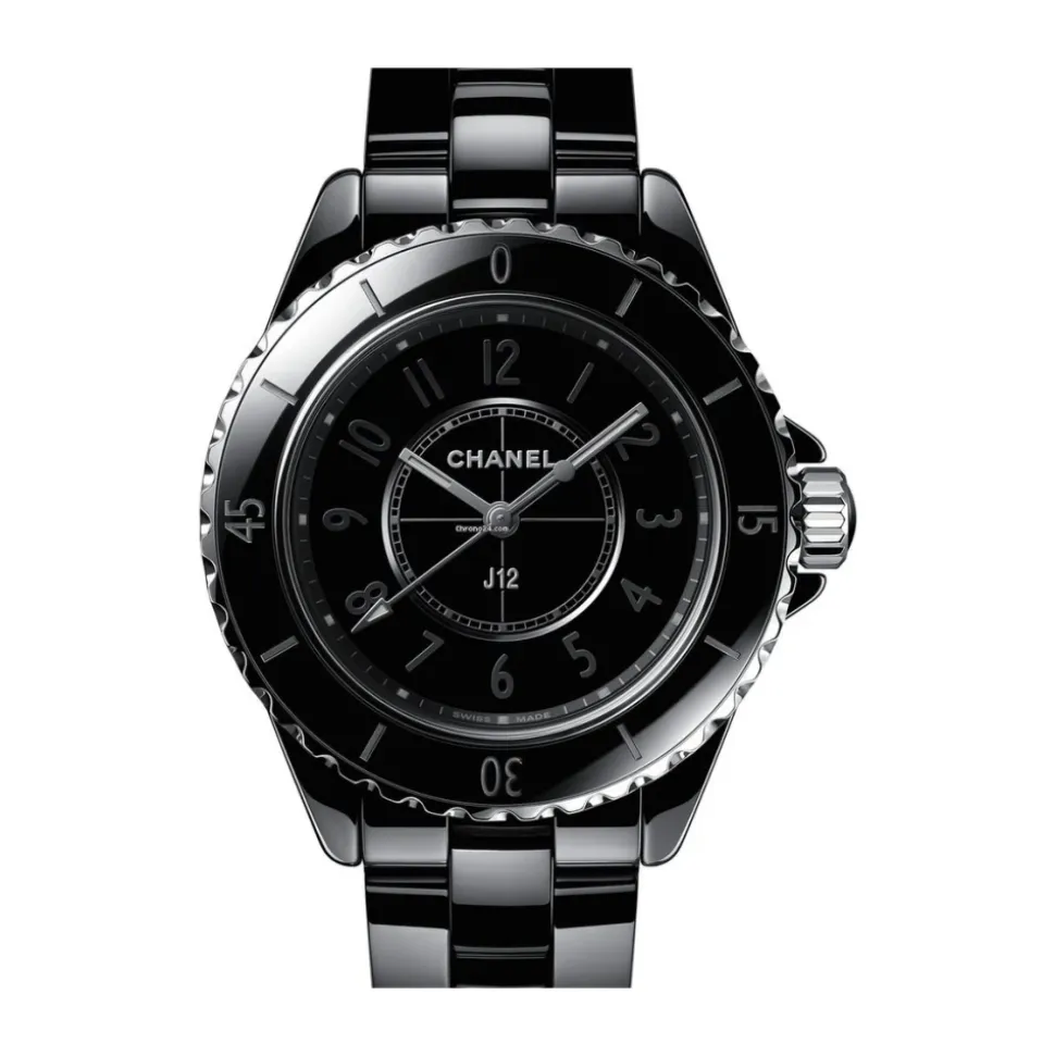 Montre Phantom Quartz 33mm en Céramique Noire