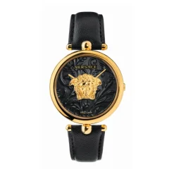 Montre pour femme Palazzo Empire 39 mm Méduse sur le cadran Bracelet en cuir VECO01420