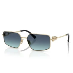 Monture Dorée Verres Gris Foncé Lunettes Soleil