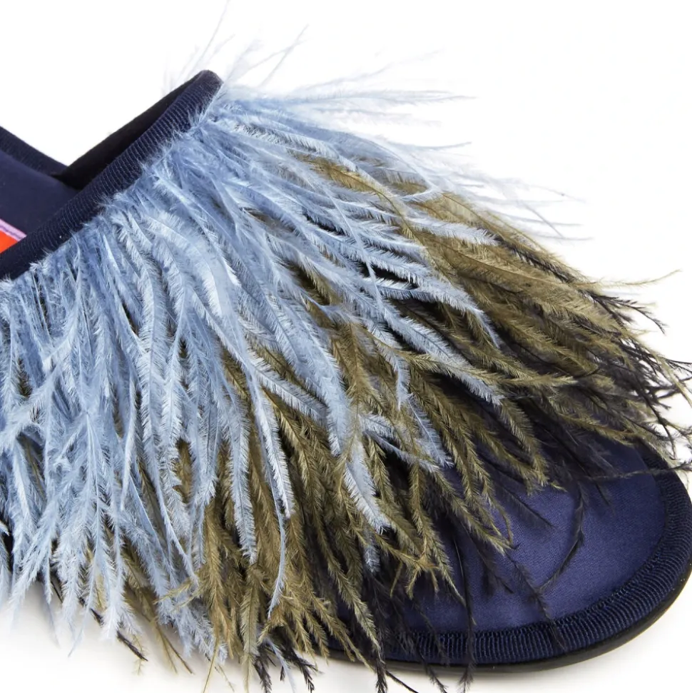 Mules à Plumes Maximalistes