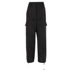 Pantalon ample en lin mélangé