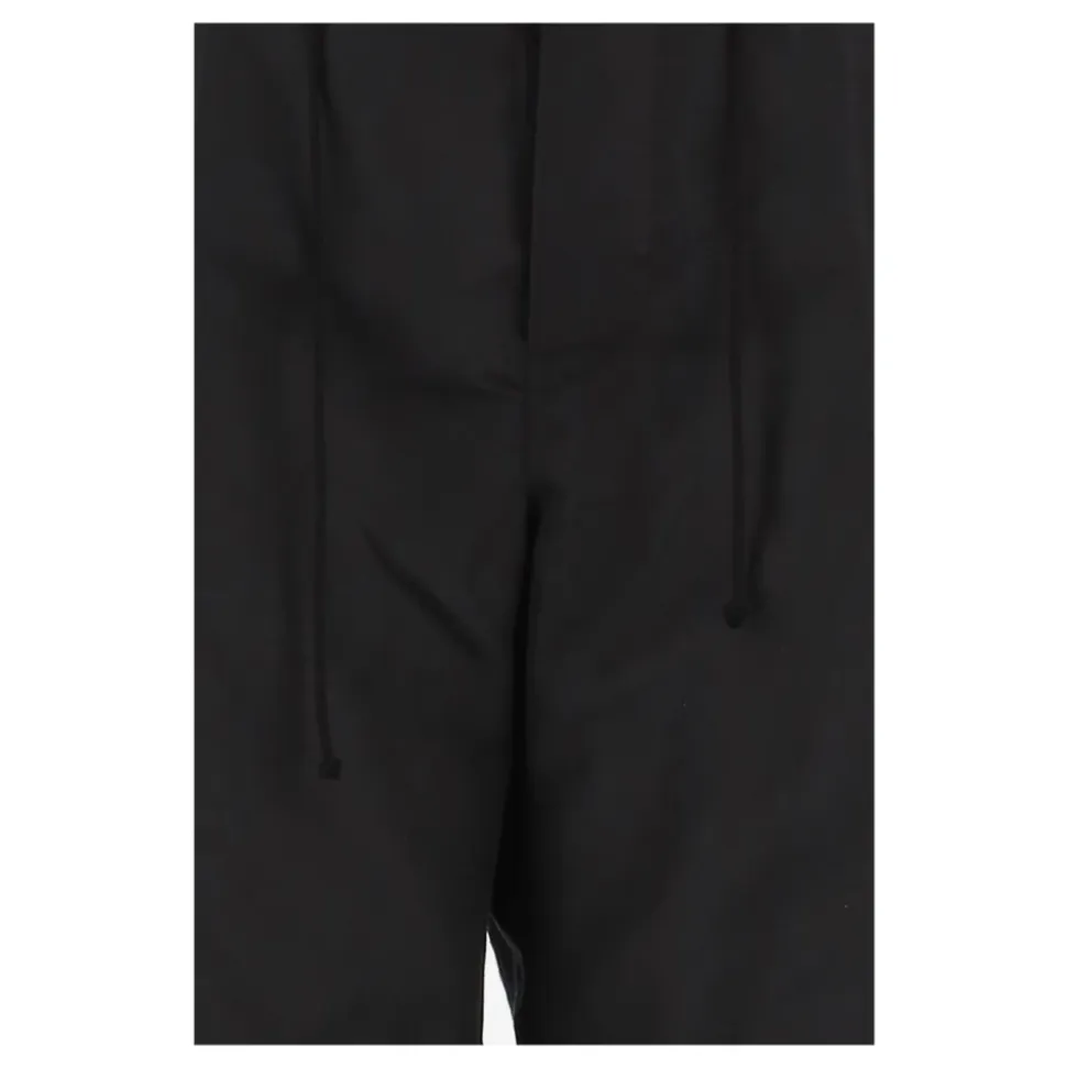 Pantalon ample en lin mélangé