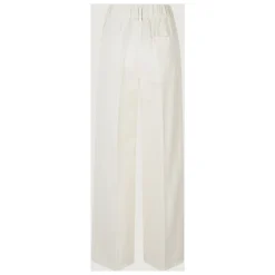 Pantalon ample en sergé de coton fluide