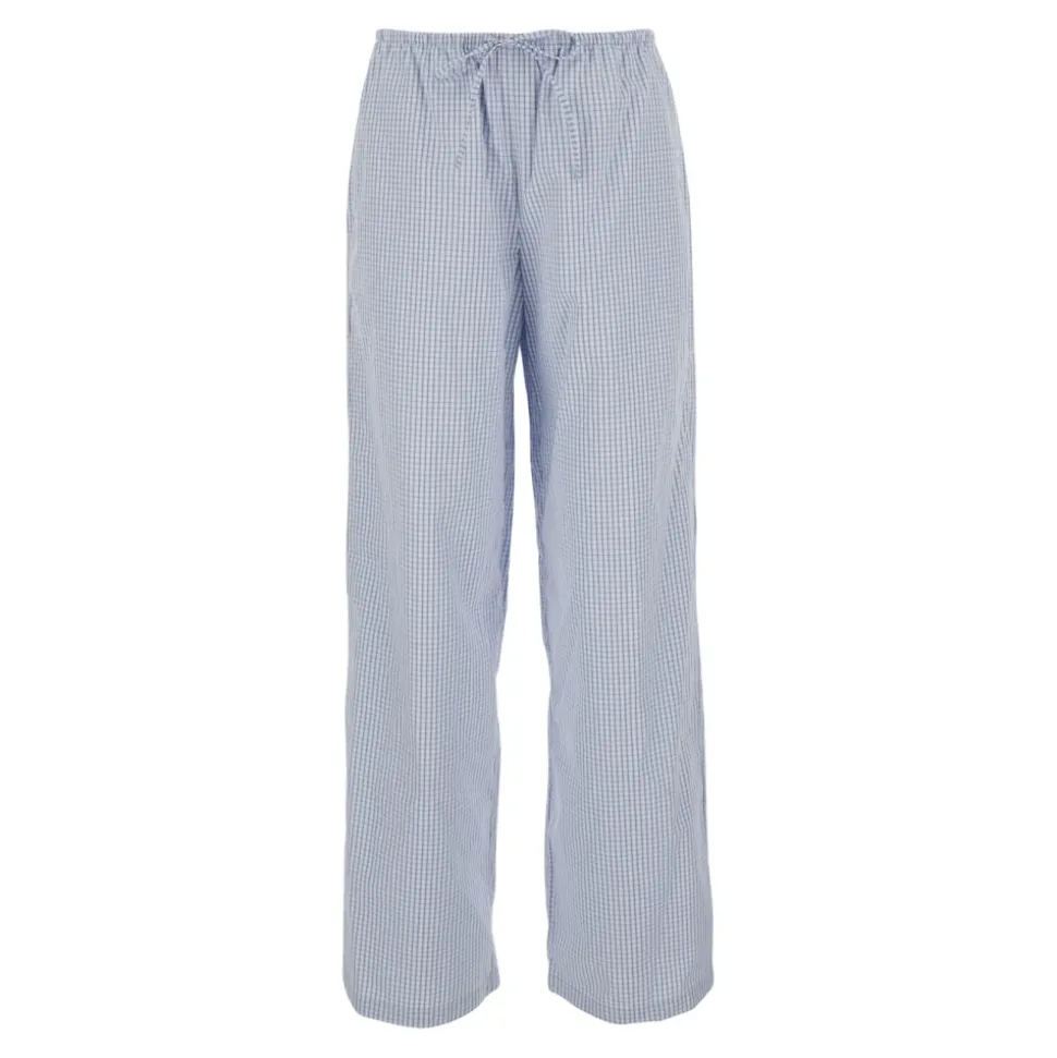 Pantalon de Pyjama à Carreaux Cordon de Serrage