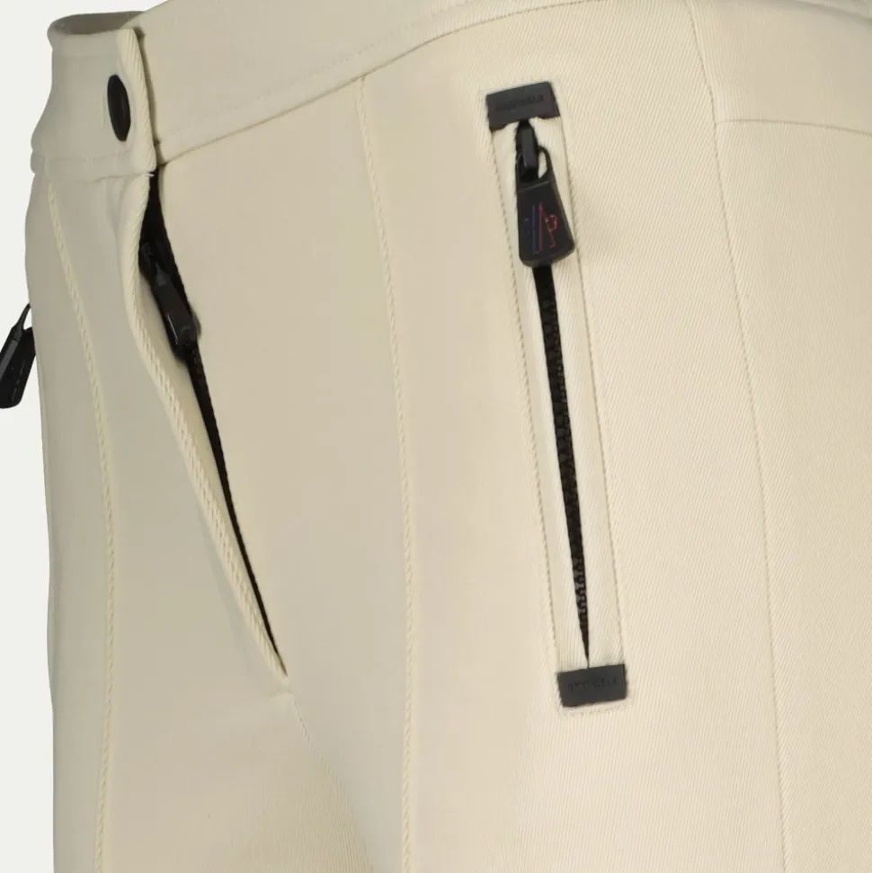 Pantalon de ski beige slim fit