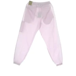 Pantalon de Survêtement Rose/Blanc Tissé
