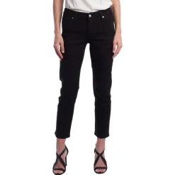 Pantalon en Denim Droit Classique