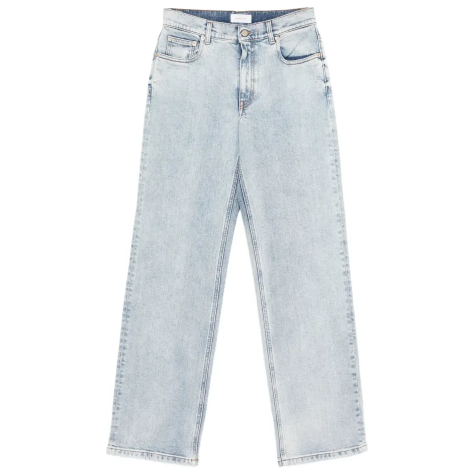 Pantalon en jean droit
