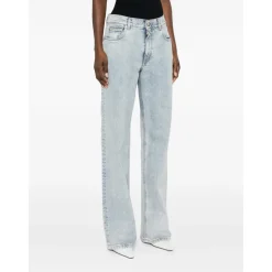 Pantalon en jean droit