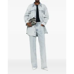 Pantalon en jean droit