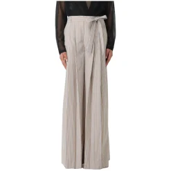 Pantalone Popeline Rigato