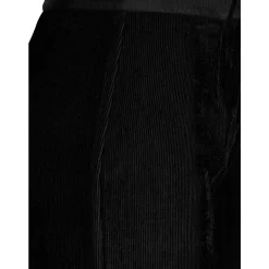 Pantalon Fluide Velours Côtelé Taille Haute