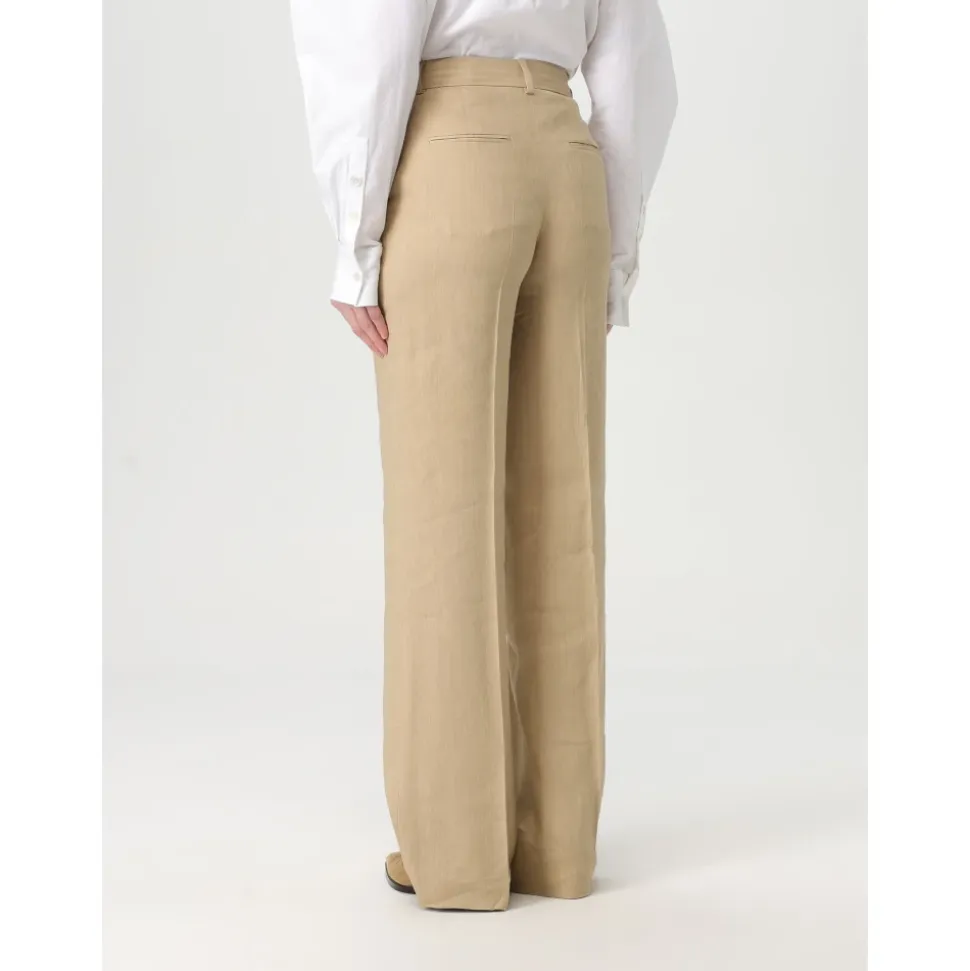 Pantalon Lin-Viscose Stretch