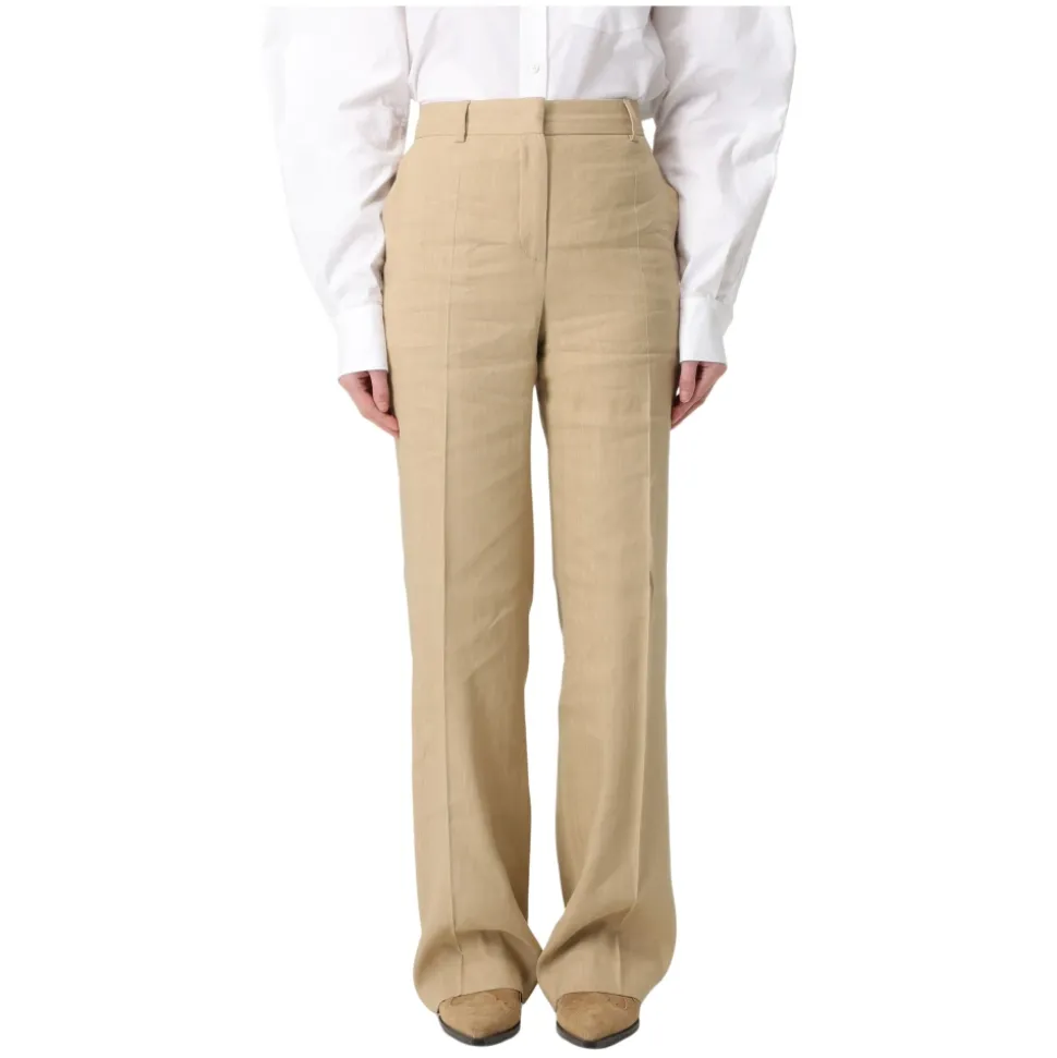 Pantalon Lin-Viscose Stretch