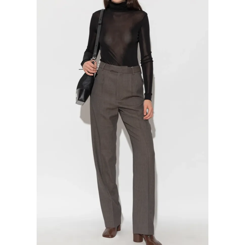 Pantalon plissé