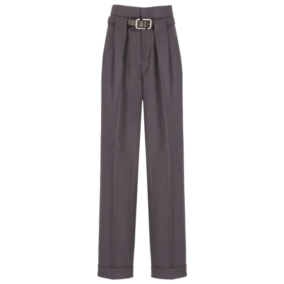 Pantalon taille haute