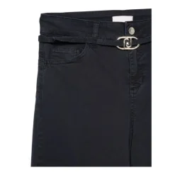 Pantalon Évasé avec Ceinture