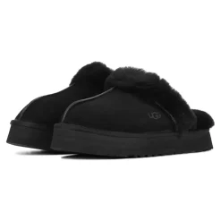 Pantoufles Disquette Black