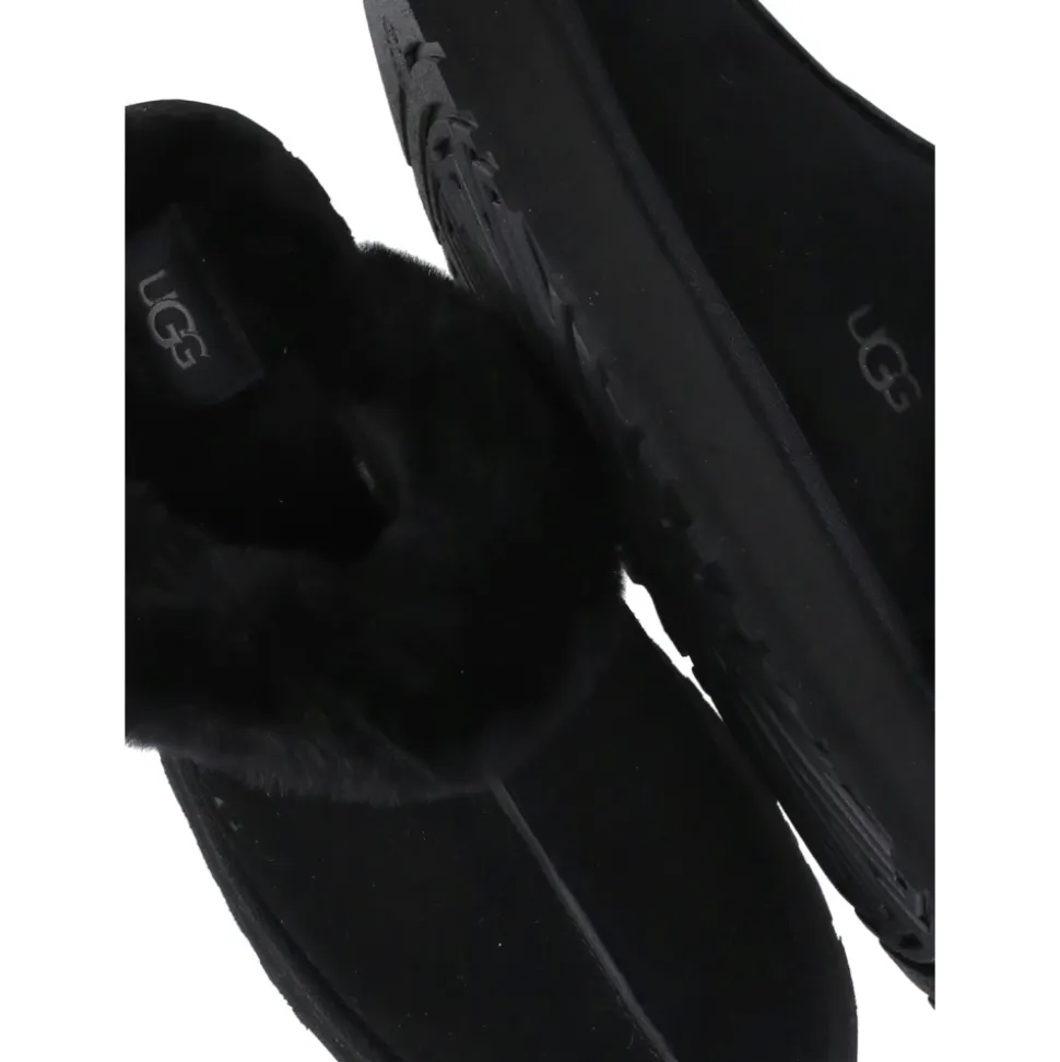 Pantoufles Disquette Black