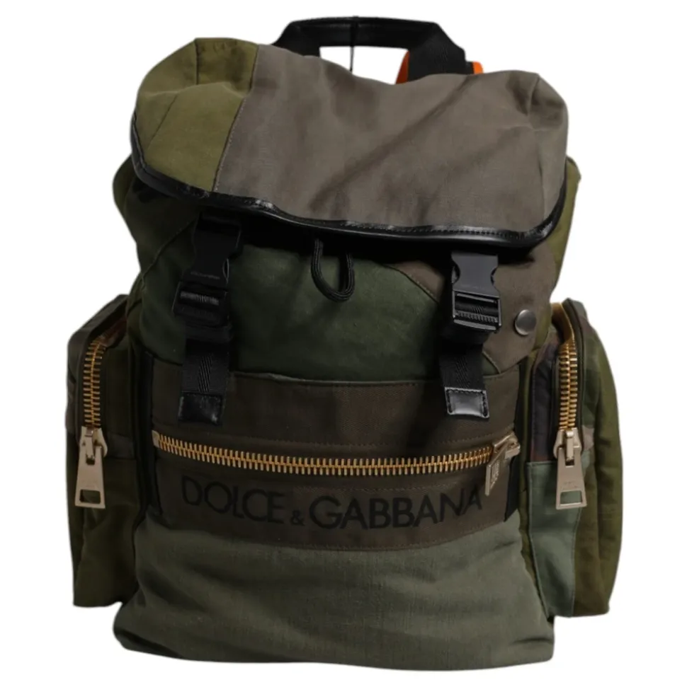 Patchwork Travel Backpack Bag
