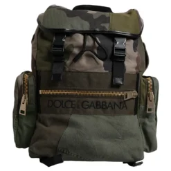 Patchwork Travel Backpack Bag