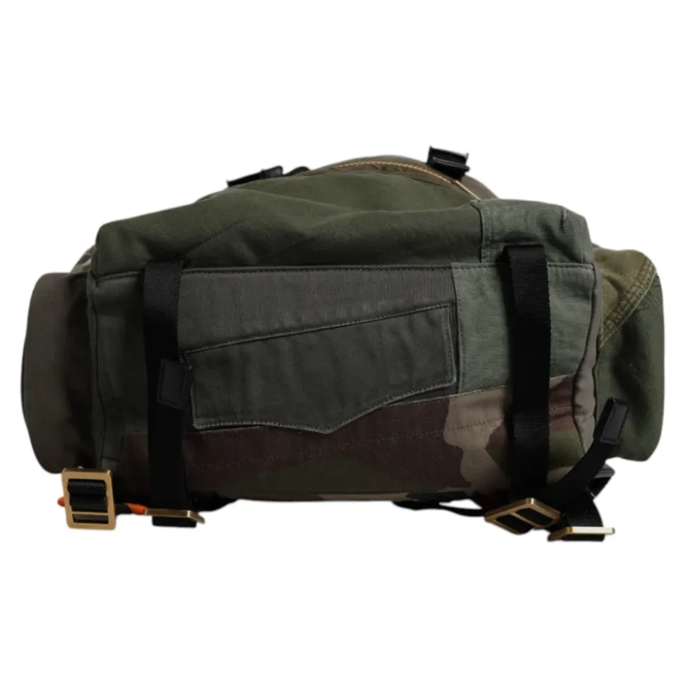 Patchwork Travel Backpack Bag
