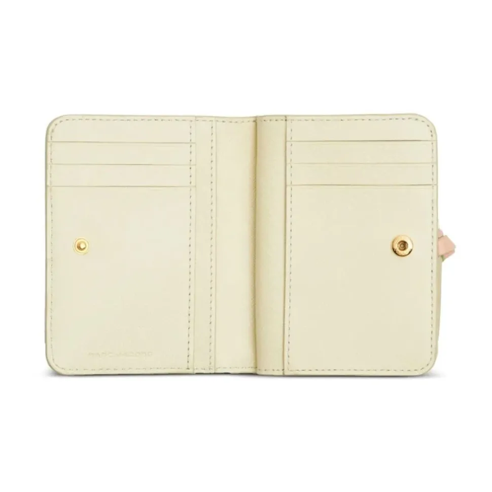 Pochette Zippée en Cuir Saffiano