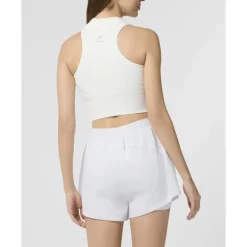Polo Neck Cropped Top