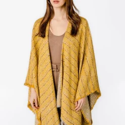 Poncho à rayures Alice