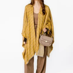Poncho à rayures Alice
