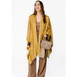 Poncho à rayures Alice