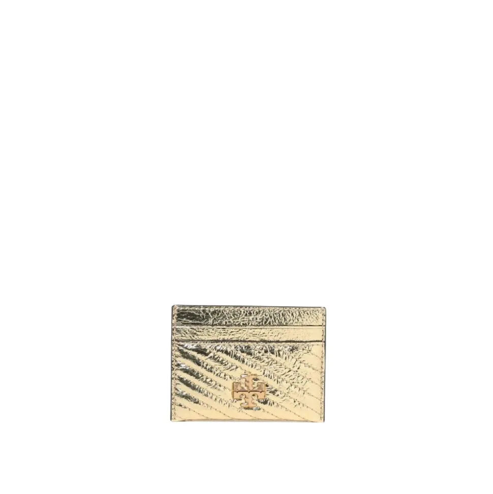 Porte-Cartes en Cuir Métallique Organisateur