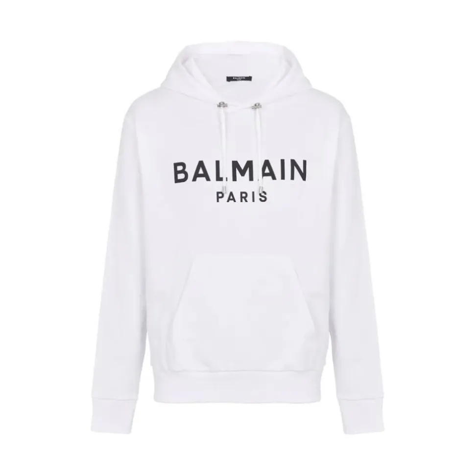 Printed Paris Hoodie