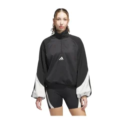 Pull Adidas de Basketball à Demi-Zip