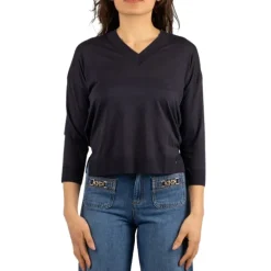 Pull à col en V