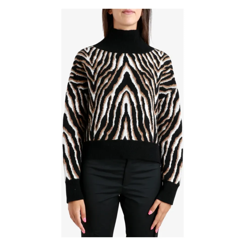 Pull à col roulé