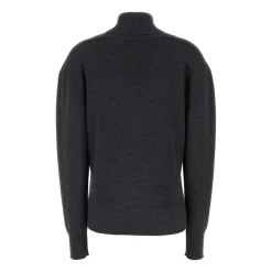 Pull Col Roulé Côtelé