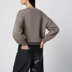 Pull Col V en Maille