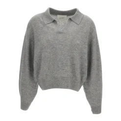Pull en cachemire à col polo