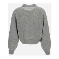 Pull en cachemire à col polo
