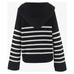 Pull en cachemire à rayures