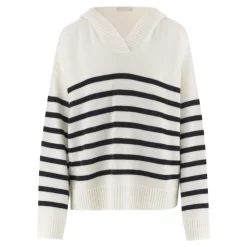 Pull en cachemire à rayures