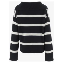 Pull en cachemire à rayures