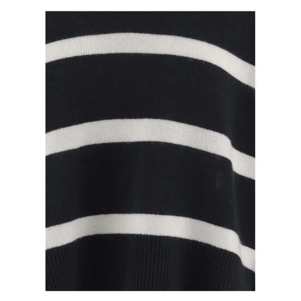 Pull en cachemire à rayures