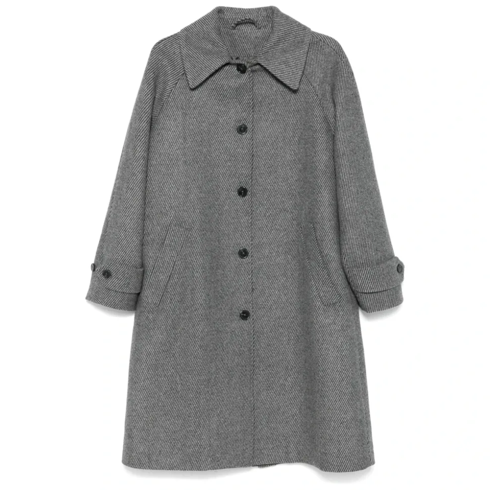 Pull en Laine à Rayures Texturées