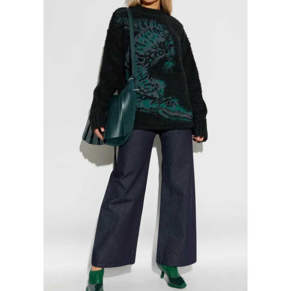 Pull Jacquard Crocodile Runway